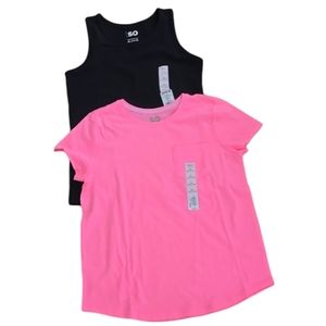 SO BRAND GIRLS 2 SHIRT BUNDLE ALL SIZE XL (14/16)